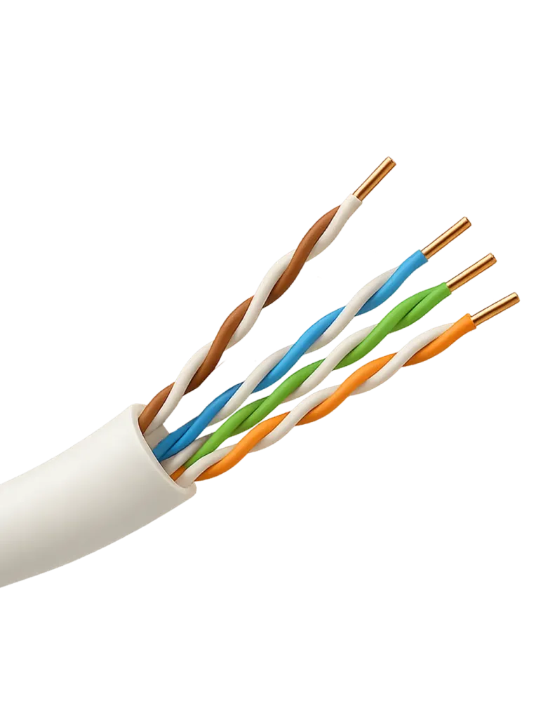 SAFIRE Cable UTP rígido de exterior - Categoría 5e - Cumple con 90m Fl