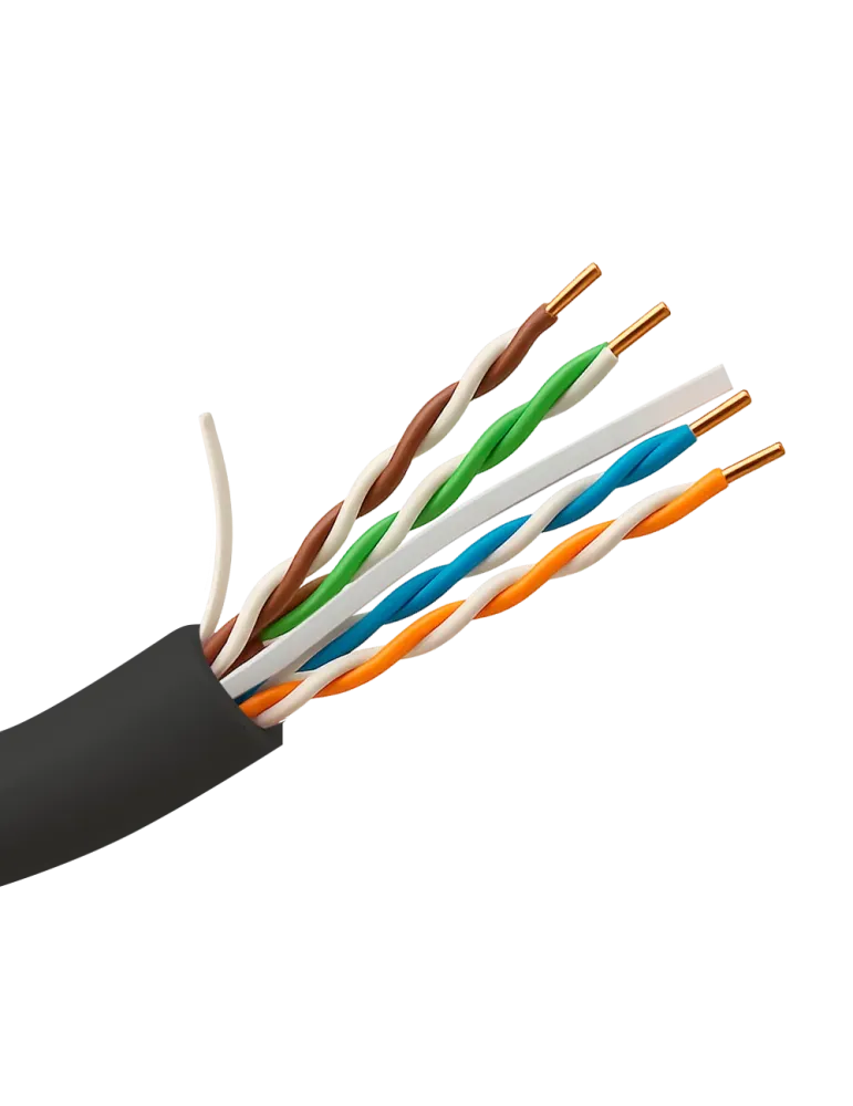 SAFIRE Cable UTP Safire - Categoría 6 - Bobina de cable 100 m - Conduc