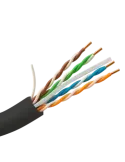 SAFIRE Cable UTP rígido de exterior - Categoría 6 - Cumple con 90m Flu