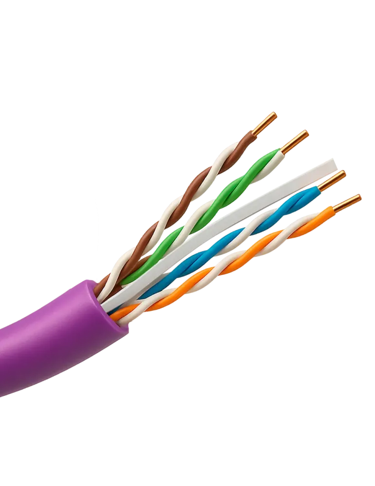 SAFIRE Cable UTP rígido libre de halógenos - Categoría 6 - Cumple con