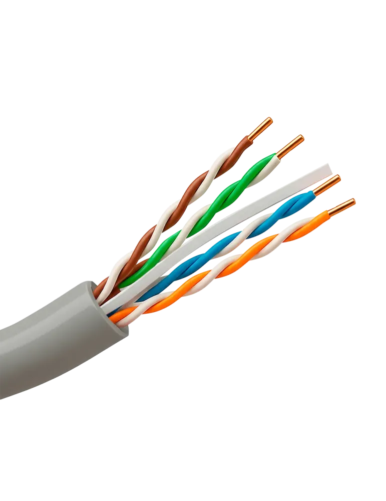 SAFIRE Cable UTP rígido libre de halógenos - Categoría 6 - Cumple con