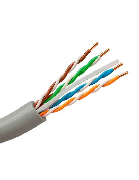 SAFIRE Cable UTP rígido libre de halógenos - Categoría 6 - Cumple con