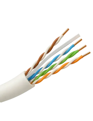 SAFIRE Cable UTP Safire PVC - Categoría 6 - Cumple con 90m Fluke test