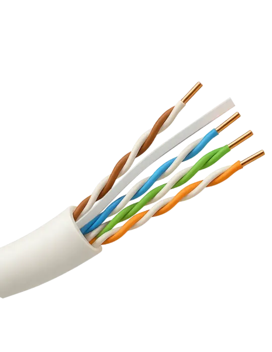 SAFIRE Cable UTP Safire PVC - Categoría 6 - Cumple con 90m Fluke test