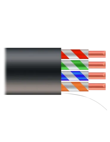 SAFIRE Cable UTP Safire - Categoría 6 - Bobina de madera de cable 500