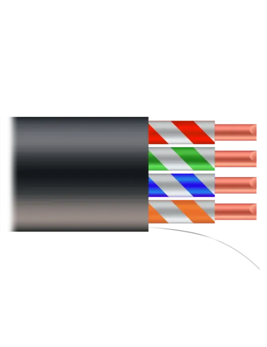 SAFIRE Cable UTP Safire - Categoría 6 - Bobina de madera de cable 500