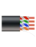 SAFIRE Cable UTP Safire - Categoría 6 - Bobina de madera de cable 500