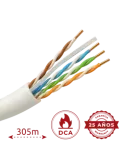 Safire cable UTP Categoría 6A - Conductor OFC,100% cobre - Diámetro 23