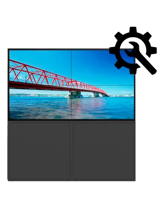 UNIVIEW Kit personalizable - Kit videowall MxN - Incluye monitores - I