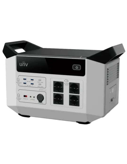 UNIVIEW Batería portátil - Capacidad 2496Wh - Potencia salida 2500W ma