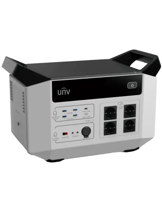 UNIVIEW Batería portátil - Capacidad 2496Wh - Potencia salida 2500W ma