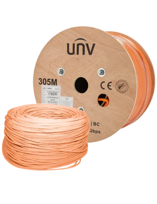 Uniview cable F/FTP categoría 6A - Conductor OFC,100% cobre - Diámetro
