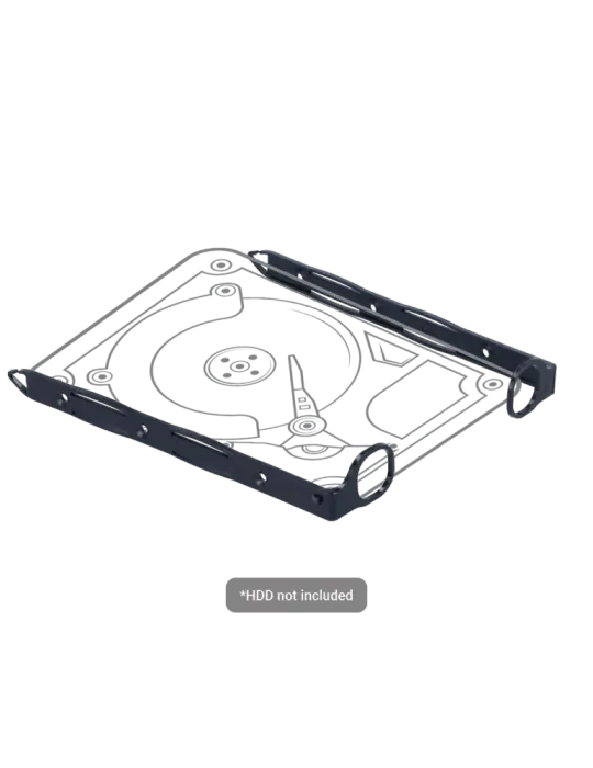 UNIVIEW Adaptador para Discos Duros de 3.5″ - De plástico