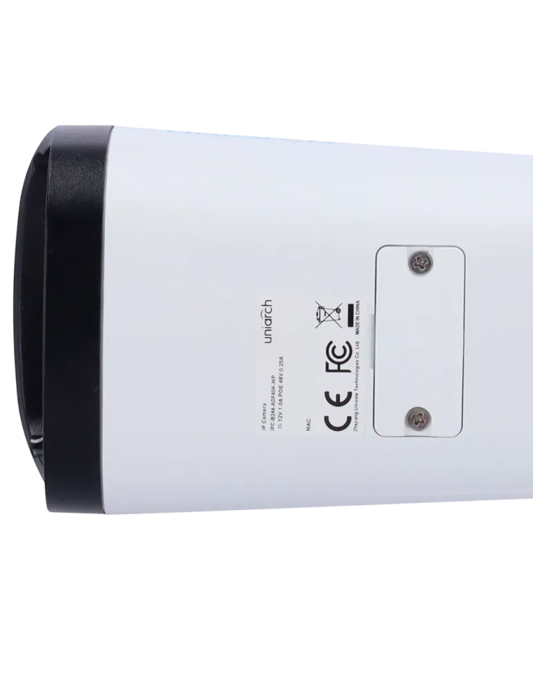 UNIARCH Cámara IP Bullet | Uniarch - 4 MP | Lente 4 mm | microSD 512 G