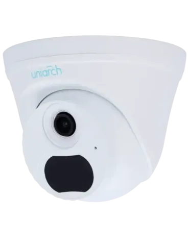UNIARCH Cámara IP Turret | Uniarch - 4 Mpx | Lente 2.8 mm - IR Alcance