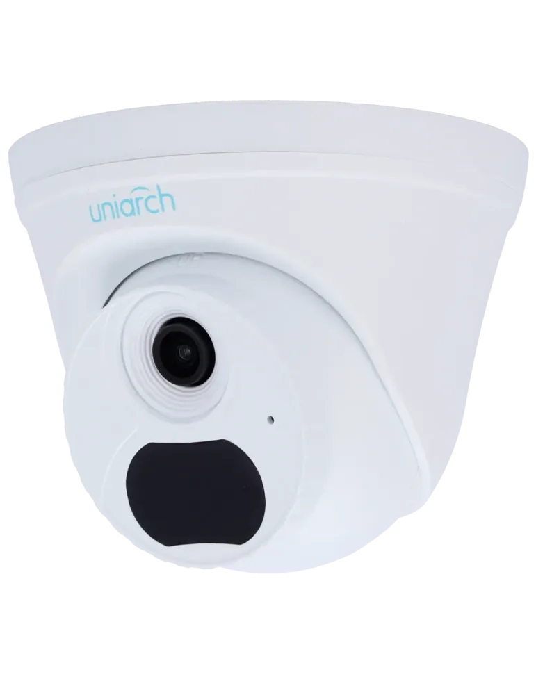 UNIARCH Cámara IP Turret | Uniarch - 4 Mpx | Lente 2.8 mm - IR Alcance