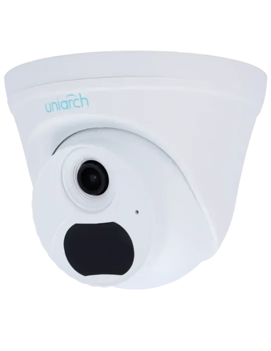 UNIARCH Cámara IP Turret | Uniarch - 4 Mpx | Lente 2.8 mm - IR Alcance