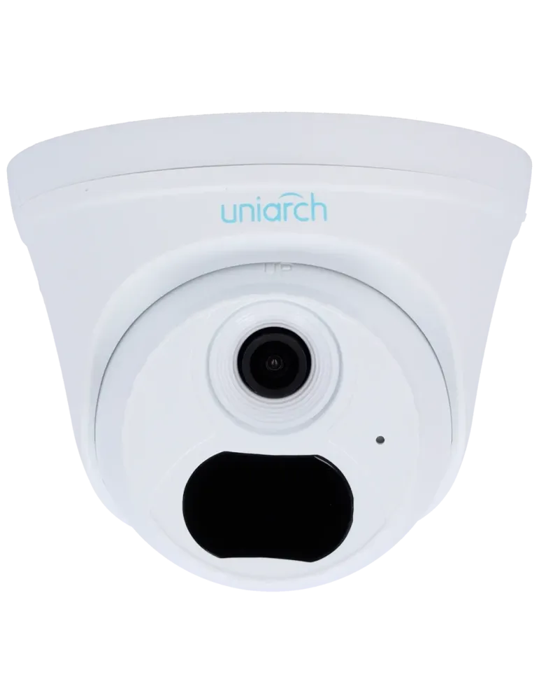 UNIARCH Cámara IP Turret | Uniarch - 4 Mpx | Lente 2.8 mm - IR Alcance