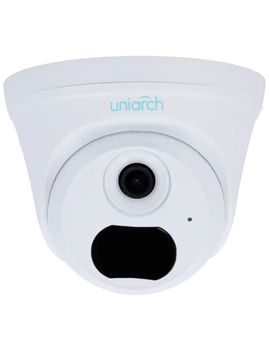 UNIARCH Cámara IP Turret | Uniarch - 4 Mpx | Lente 2.8 mm - IR Alcance