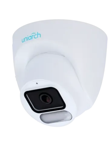 UNIARCH Cámara IP Turret | Uniarch - 2 MP | Lente 2.8 mm | microSD 512