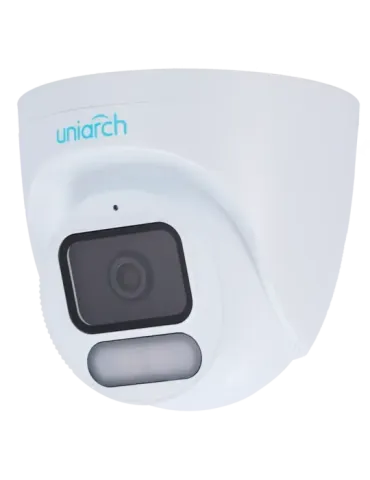 UNIARCH Cámara IP Turret | Uniarch - 4 MP | Lente 2.8 mm | microSD 512