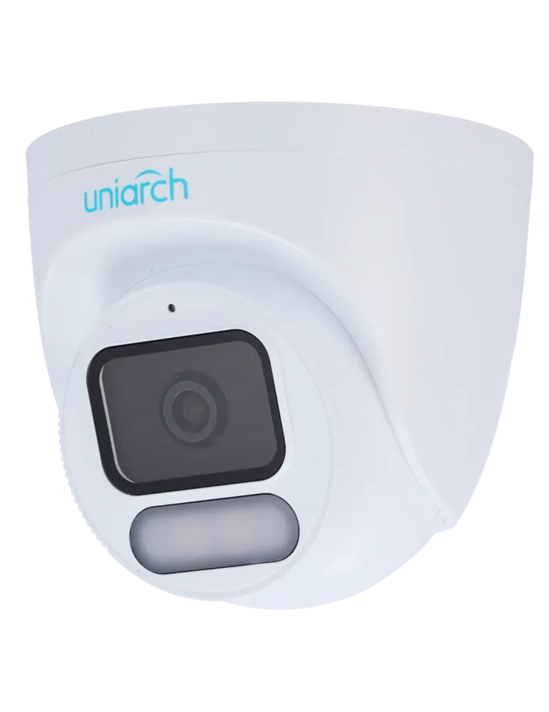 UNIARCH Cámara IP Turret | Uniarch - 4 MP | Lente 2.8 mm | microSD 512
