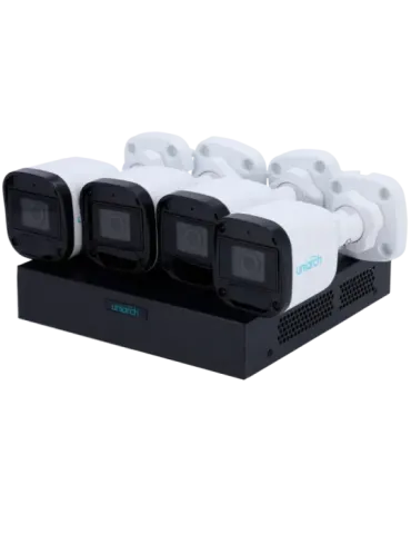 UNIARCH Kit de Videovigilancia Uniarch - NVR 8CH PoE - 4 Cámaras bulle