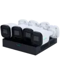 UNIARCH Kit de Videovigilancia Uniarch - NVR 8CH PoE - 4 Cámaras bulle