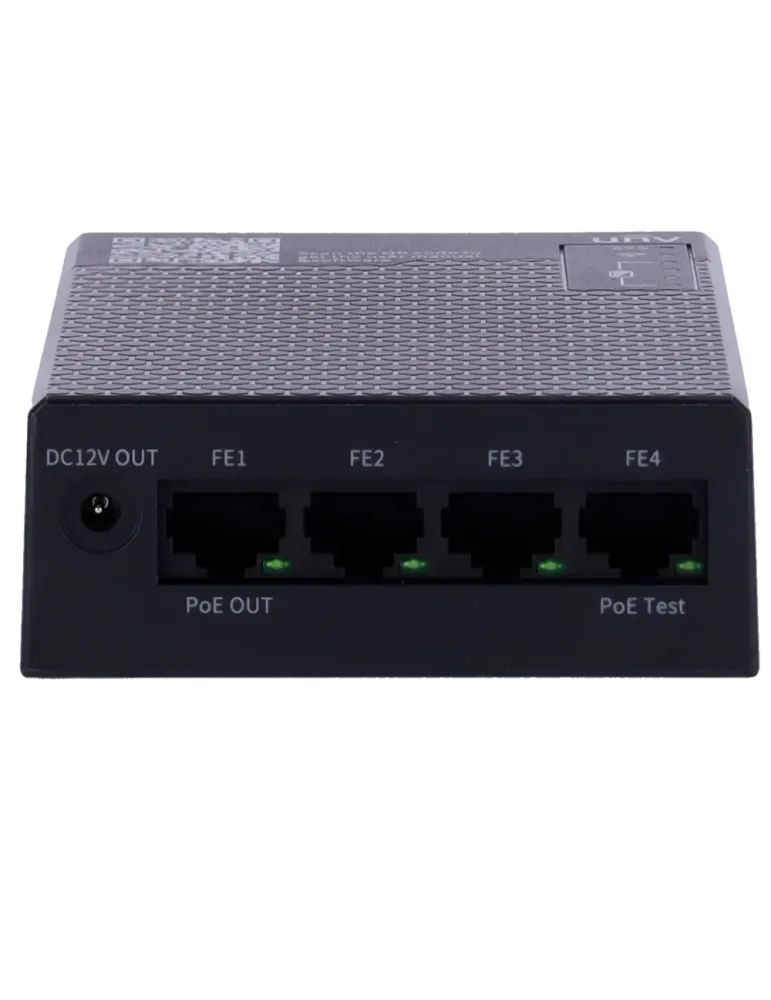Uniview - Ideal para configurar cámaras IP - 4 entradas RJ45 10M/100M