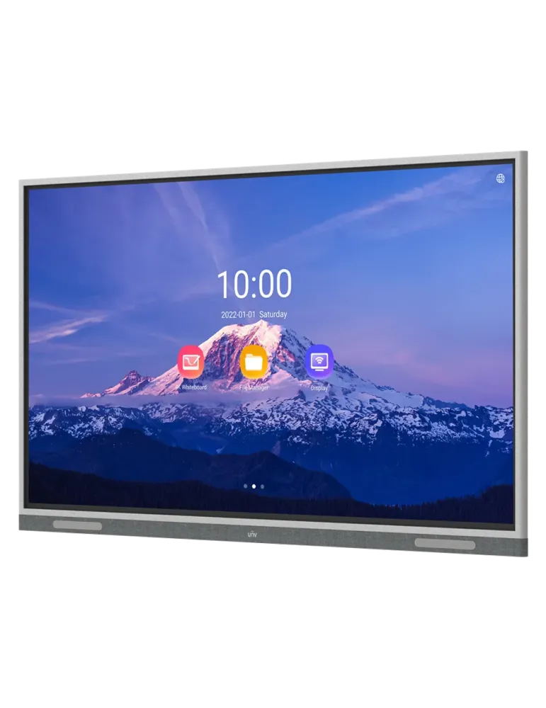 Uniview - Pantalla LED Interactiva 75″ - Resolución 4K - SO Android 8.