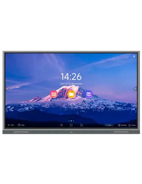Uniview - Pantalla LED Interactiva 75″ - Resolución 4K - SO Android 8.
