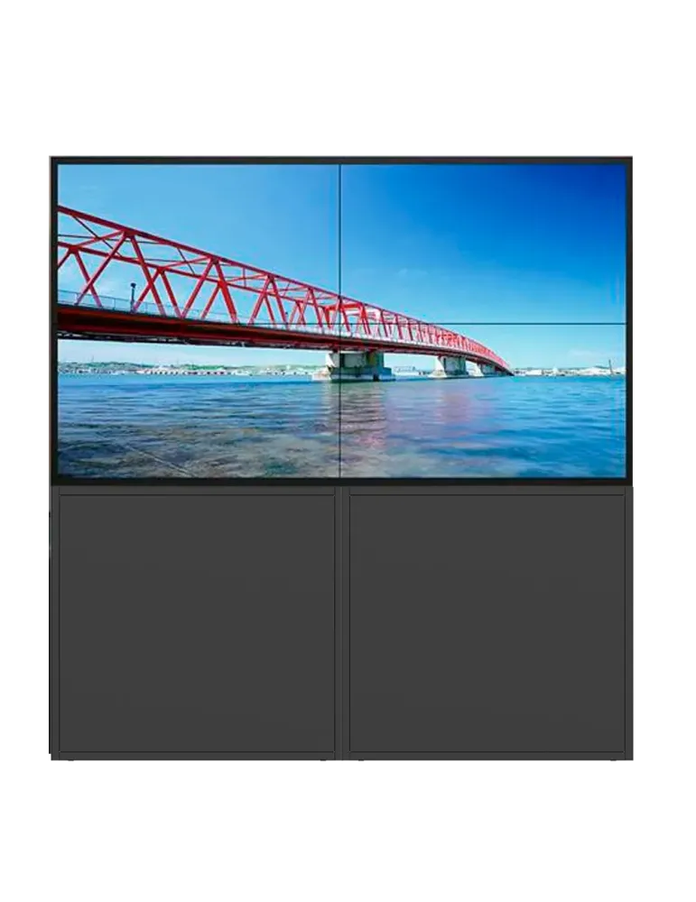 UNIVIEW Kit videowall 2x2 - Incluye monitores - Incluye soporte a suel