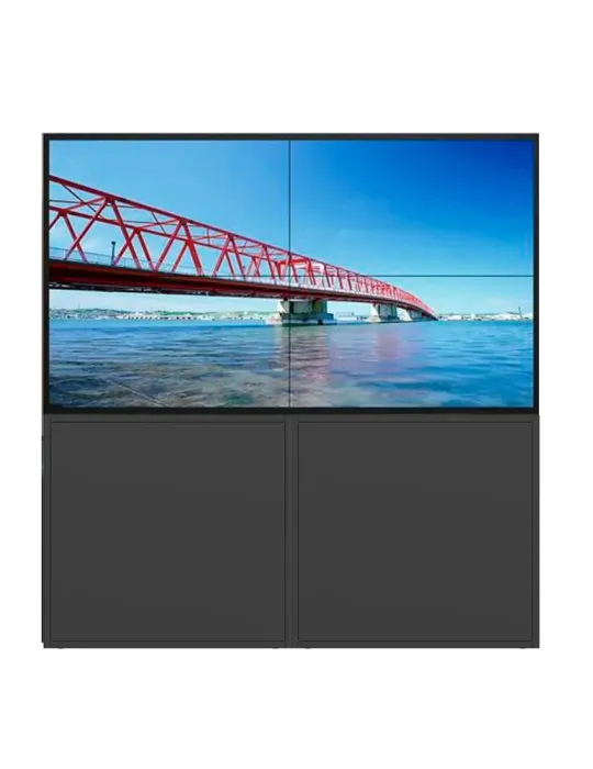 UNIVIEW Kit videowall 2x2 - Incluye monitores - Incluye soporte a suel