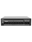 Uniview Switch PoE Cloud Gestionable Capa 2 - 8 PoE802.3af/at + 2 upli