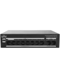 Uniview Switch PoE Cloud Gestionable Capa 2 - 8 PoE802.3af/at + 2 upli