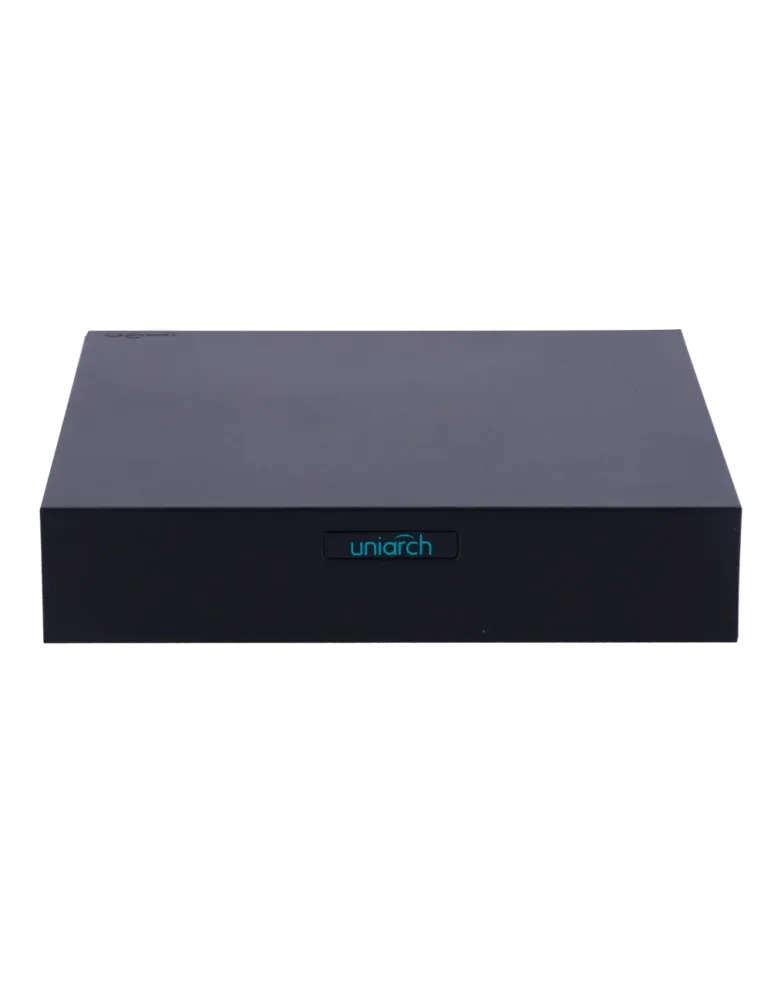 UNIARCH Grabador NVR Uniarch - 4 CH vídeo / 4 CH PoE - Ancho de banda
