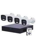 UNIVIEW Kit de Videovigilancia Uniarch - NVR 8 canales IP | 1 TB HDD -