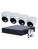 UNIVIEW Kit de Videovigilancia Uniarch - NVR 8 canales IP | 1 TB HDD -