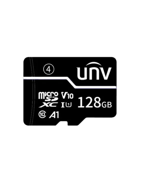 UNIVIEW Tarjeta microSD con adaptador Uniview - Capacidad 128 GB - Cla