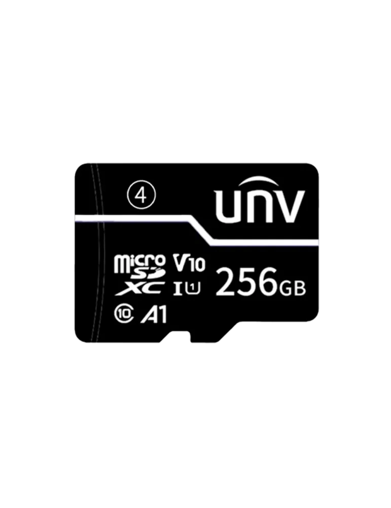 UNIVIEW Tarjeta microSD con adaptador Uniview - Capacidad 256 GB - Cla