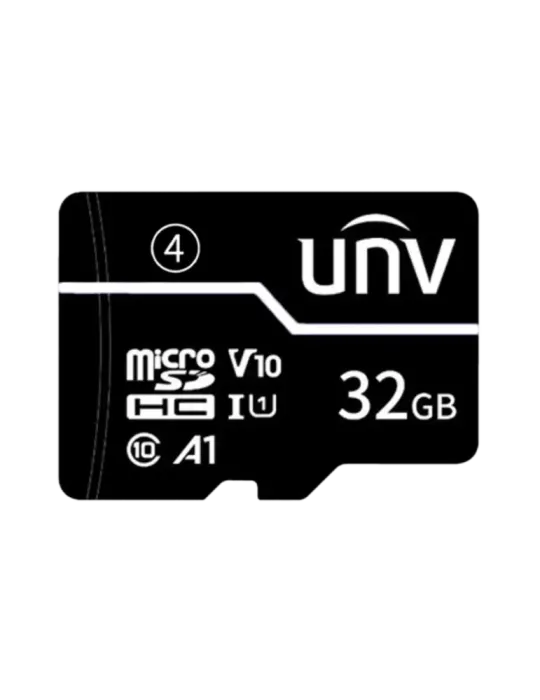 UNIVIEW Tarjeta microSD con adaptador Uniview - Capacidad 32 GB - Clas