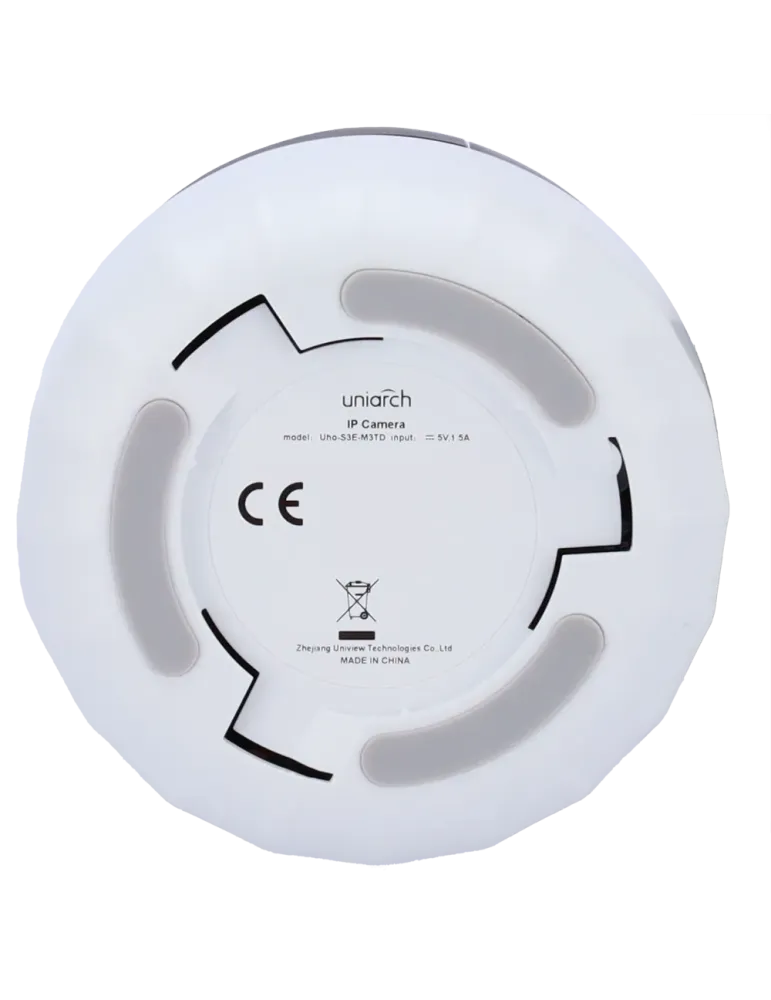 UNIARCH Cámara IP WiFi Uniarch Panda serie S - Resolución hasta 5Mpx,