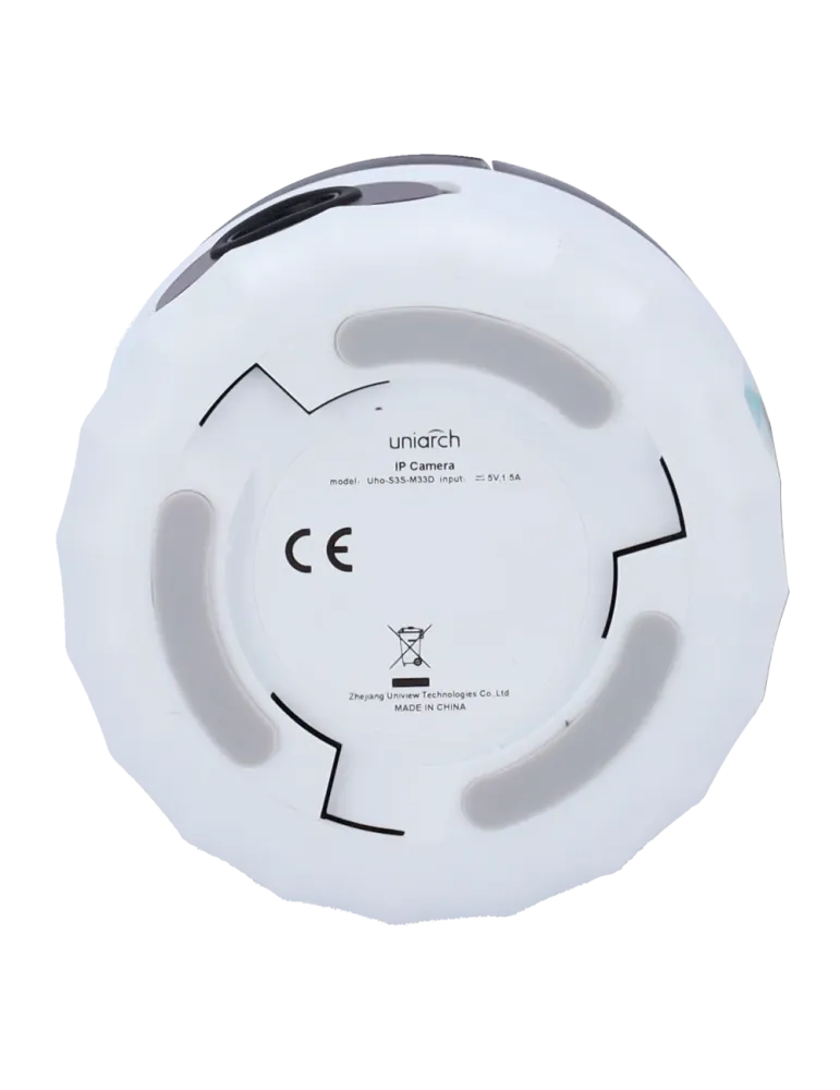 UNIARCH Cámara IP WiFi Uniarch Panda serie S - 3 MP | 2 x 4 mm | micro