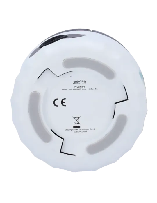 UNIARCH Cámara IP WiFi Uniarch Panda serie S - 3 MP | 2 x 4 mm | micro