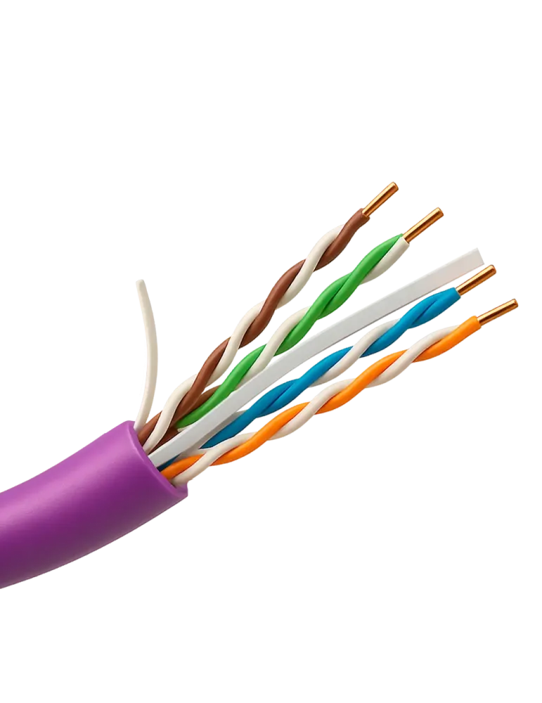 Uniview Cable UTP categoría 6 - Conductor OFC,100% cobre - Diámetro 24