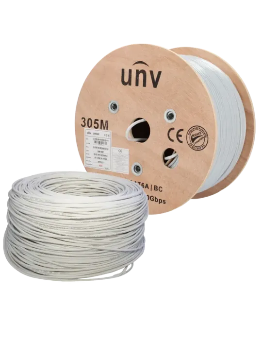 Uniview cable UTP Categoría 6A - Conductor OFC,100% cobre - Diámetro 2