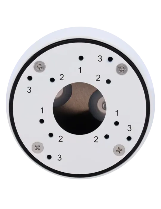 VCA TECHNOLOGY Caja de conexiones - Para cámaras bullet - Apto para us