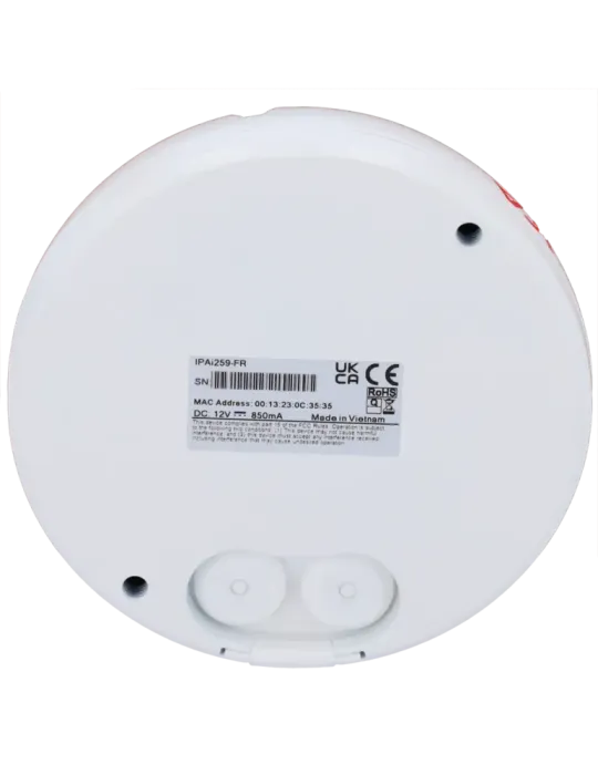 VCA Technology - modelo VCA-IPAi259-FR, gama IPAi - Cámara IP Fisheye