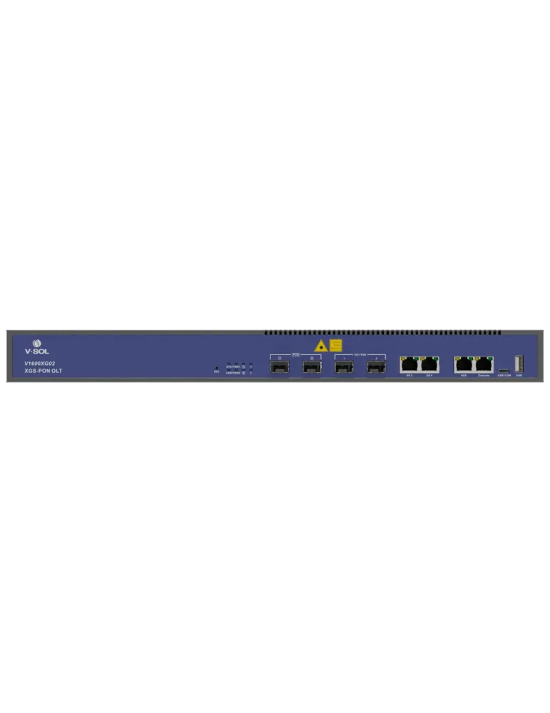 VSOL V-SOL 2 GPON XG-PON/XGS-PON OLT - Puertos RJ45 10/100/1000 Mbps +