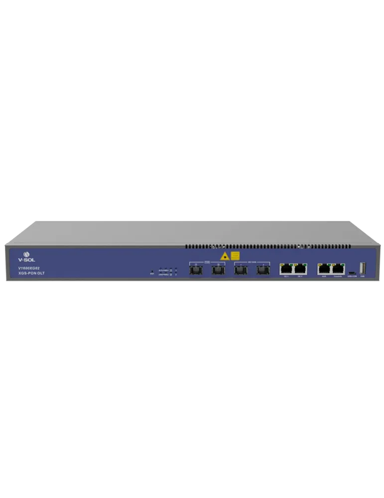 VSOL V-SOL 2 GPON XG-PON/XGS-PON OLT - Puertos RJ45 10/100/1000 Mbps +